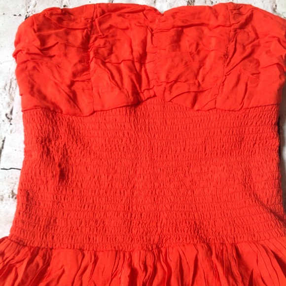 2/$20 NWOT. strapless red mini dress. - Picture 3 of 9